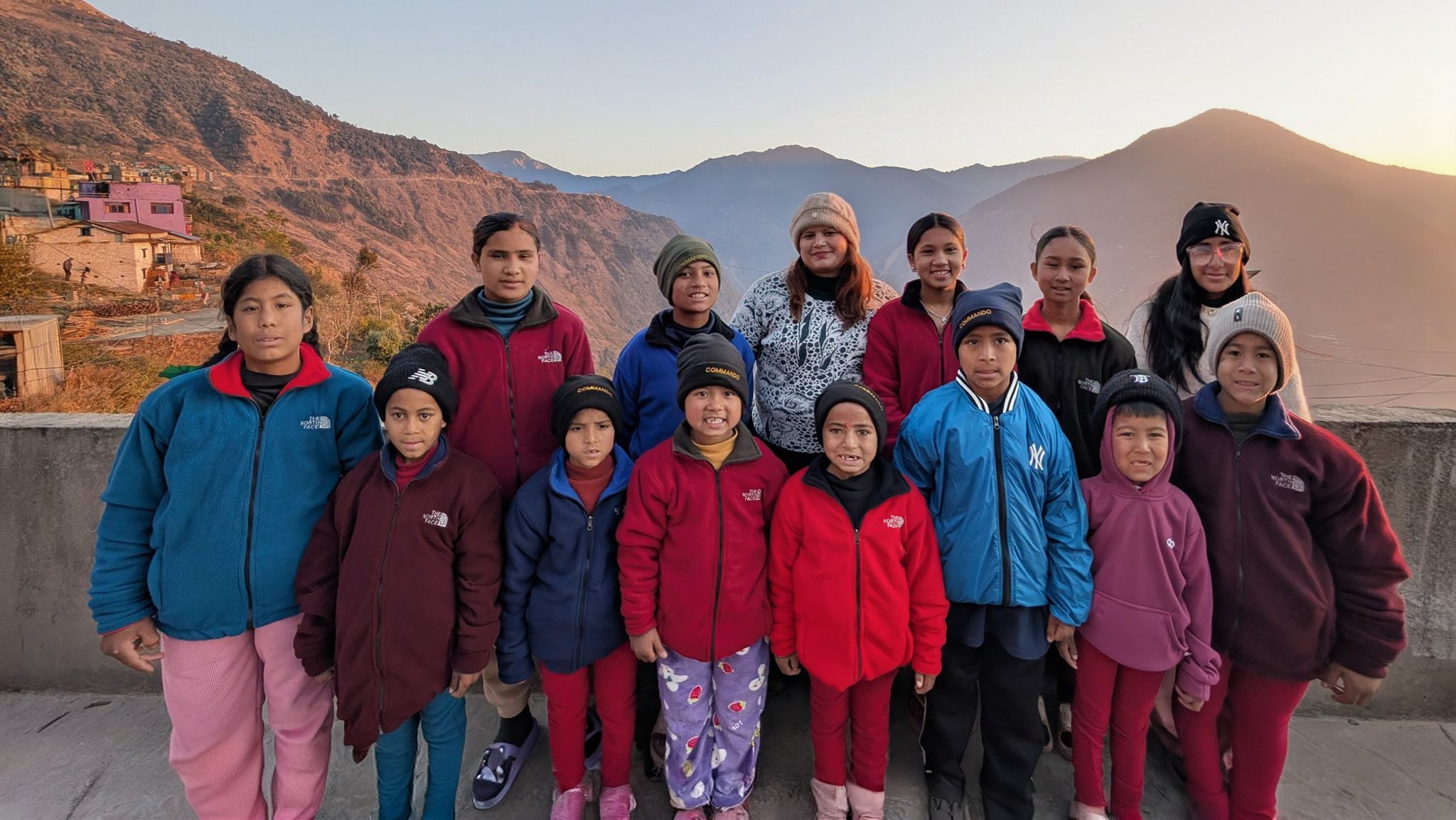 Children supported by EK Cup Foundation