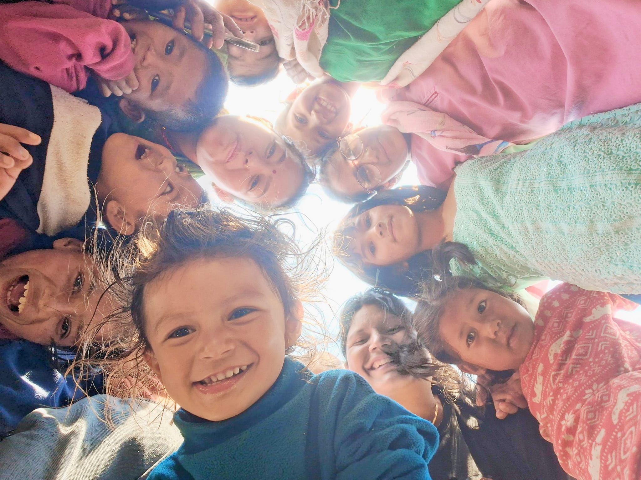 Children smiling together